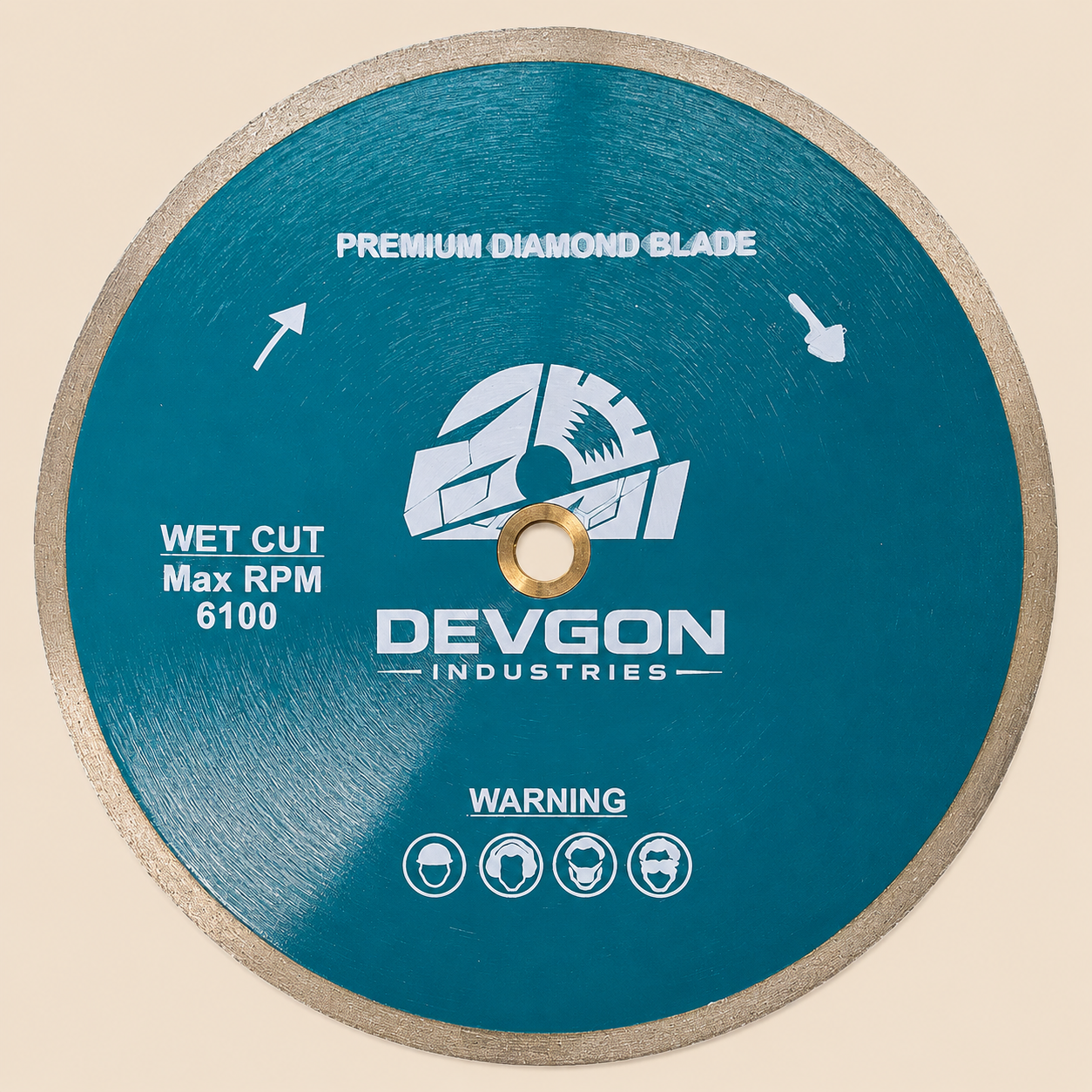 PAGCR-G Continuous Rim Glass Blade