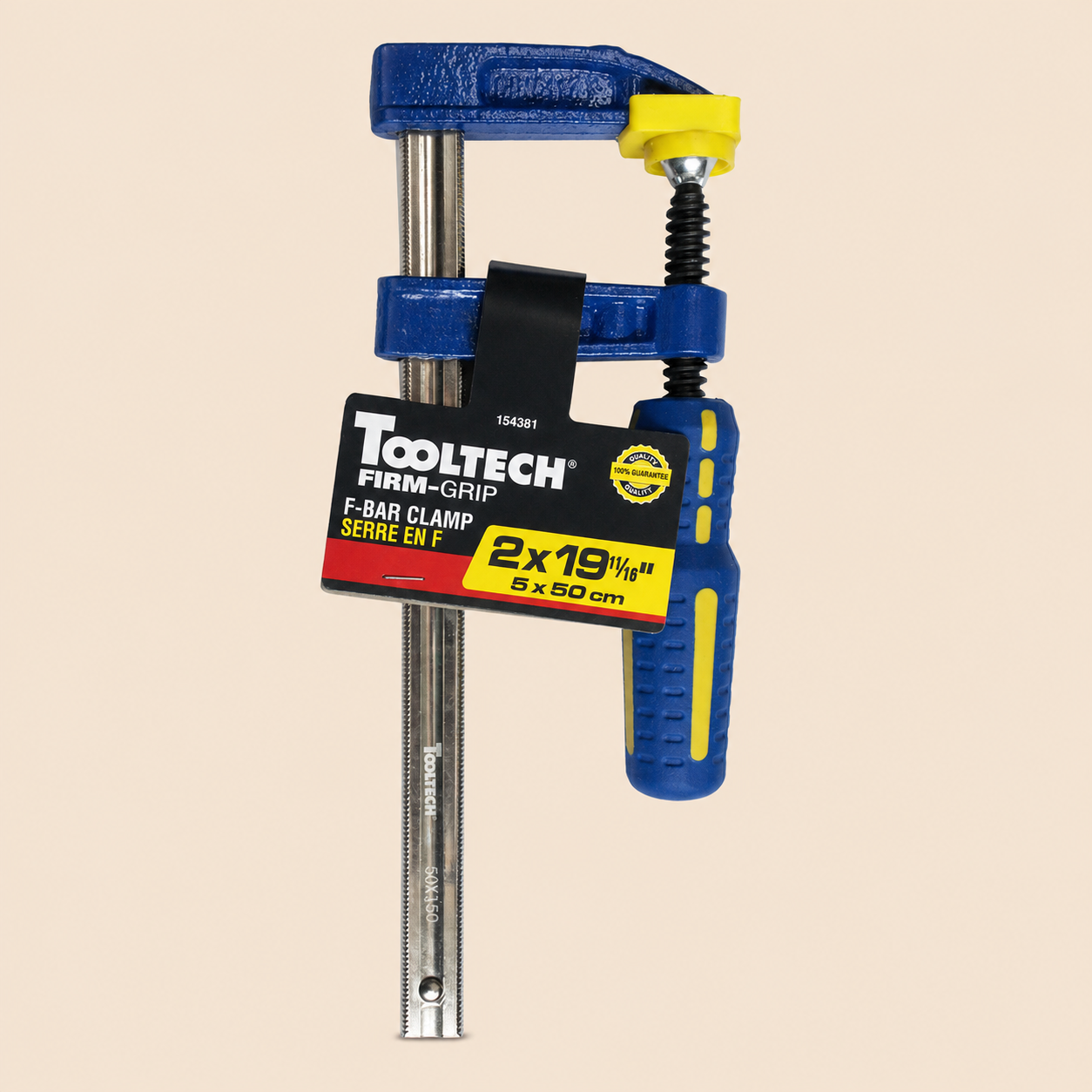TOOLTECH F-Bar Clamp 2 x 19-11/16in